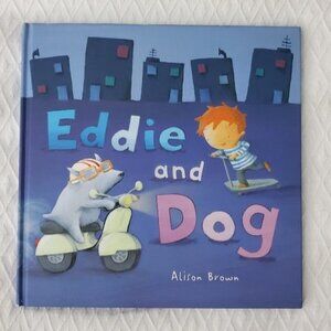 Eddie and Dog Large Hardcover Learn to Read Book- Brand New unused